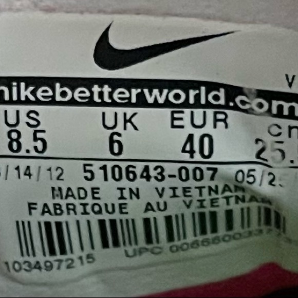 Nike Free Run 3 Running Shoes Women’s Size 8.5 - Picture 8 of 8